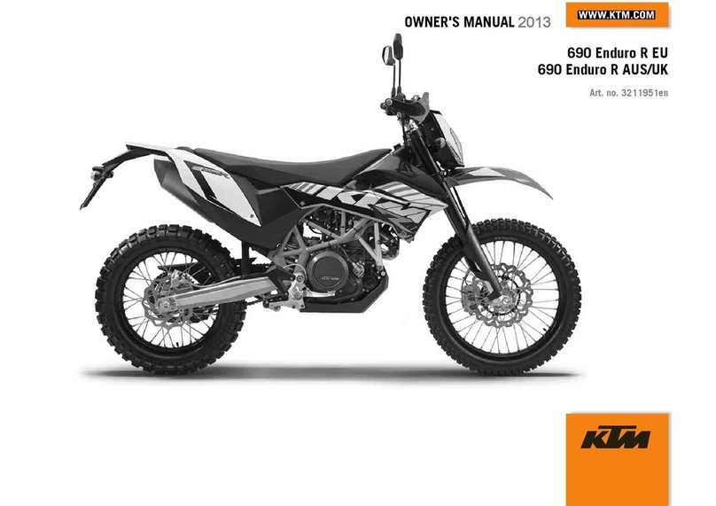 KTM 690 Enduro R User manual