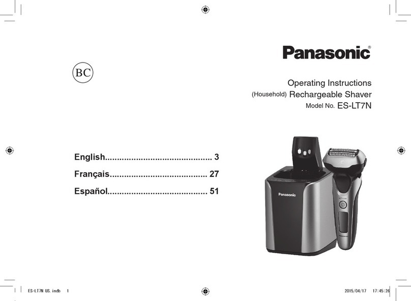 Panasonic ES-LT7N operating instructions