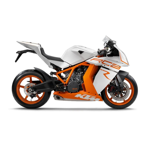 KTM 1190 RC8 R EU/UK 2009 User manual