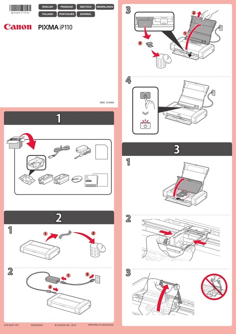 Canon Pixma iP110 series manual
