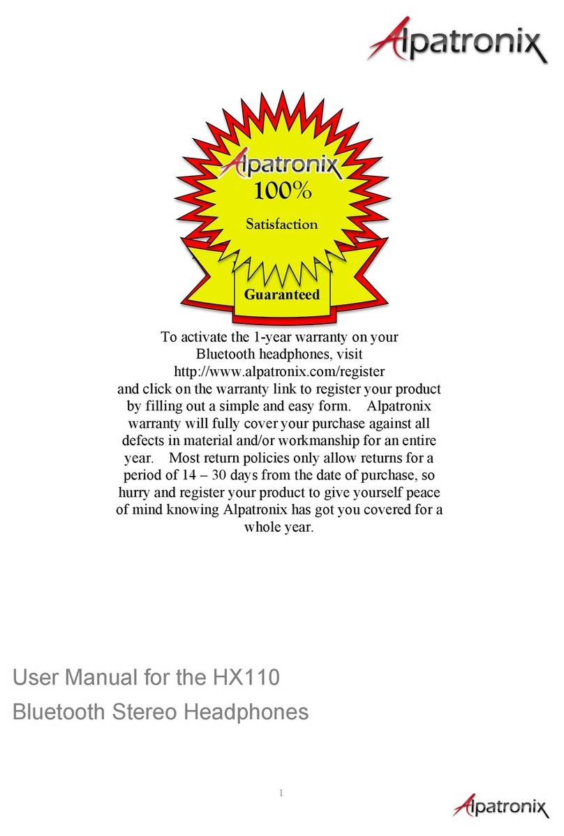 Apatronix HX110 user manual