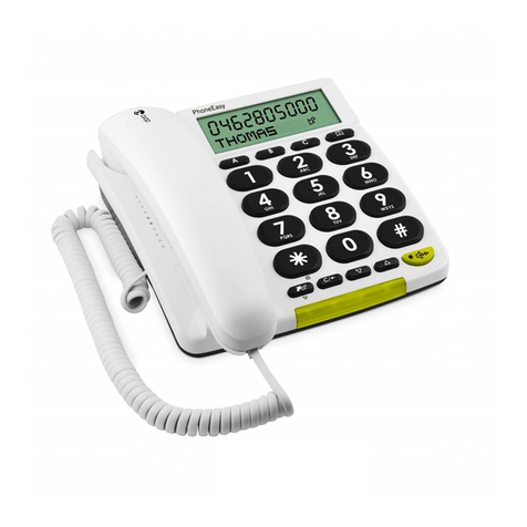 Doro PhoneEasy 312cs user guide