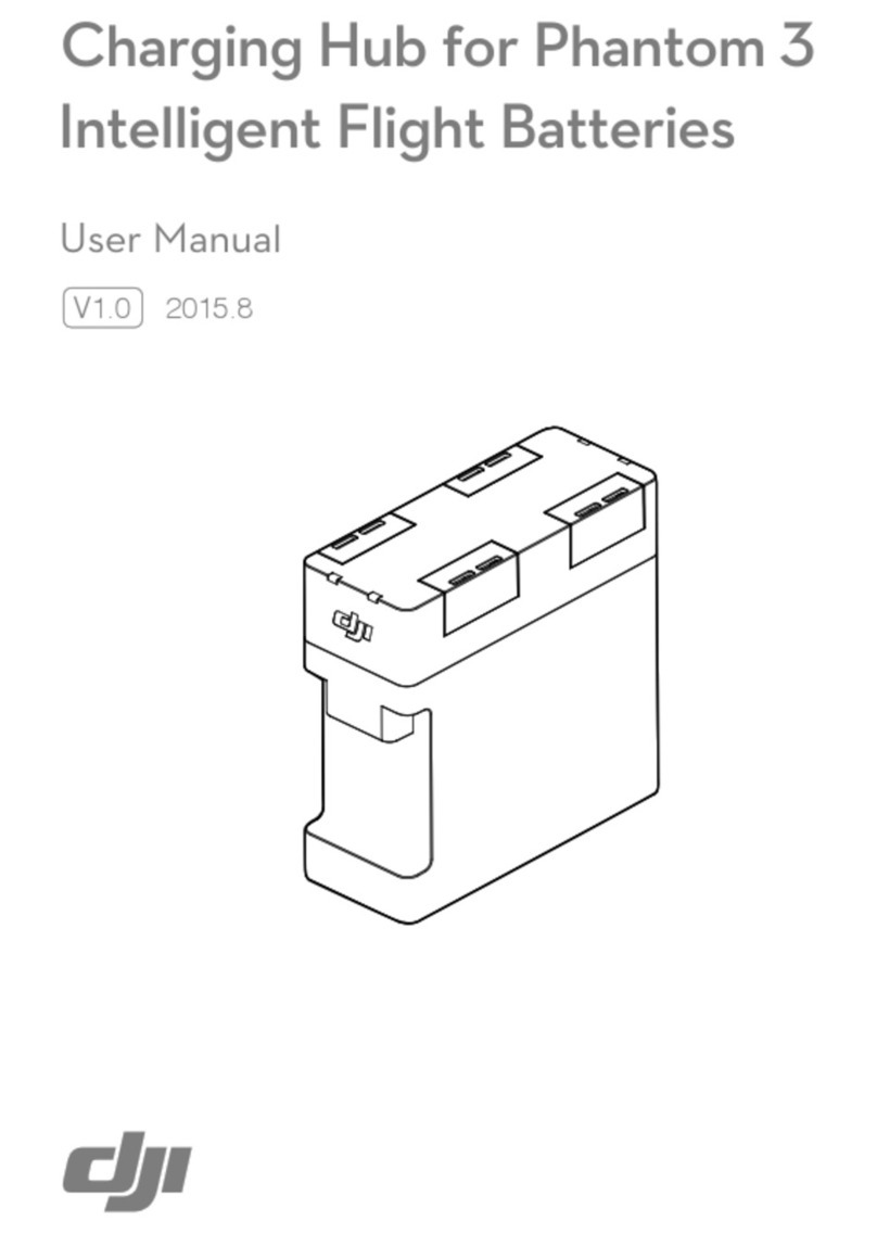 dji Phantom 3 Charging Hub User manual