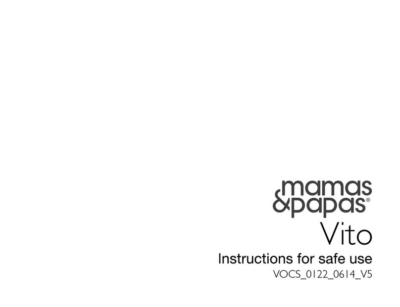 Mamas & Papas Vito Instructions for safe use