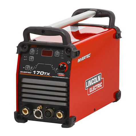 Lincoln INVERTEC 170TX Operator's manual