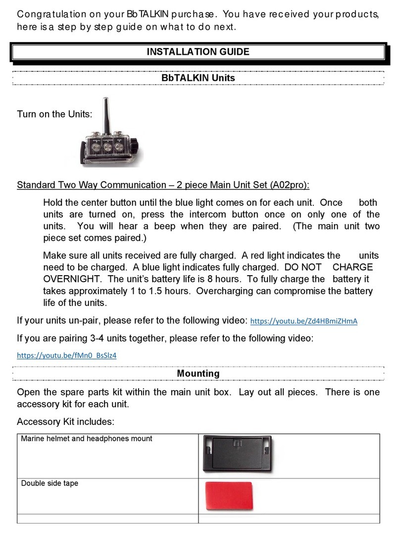 BbTALKIN A02pro installation guide