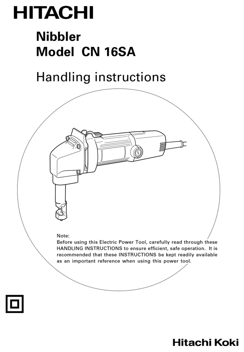 Hitachi CN 16SA User manual