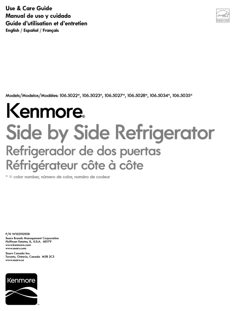 Kenmore 106.5022 Series Use & care guide