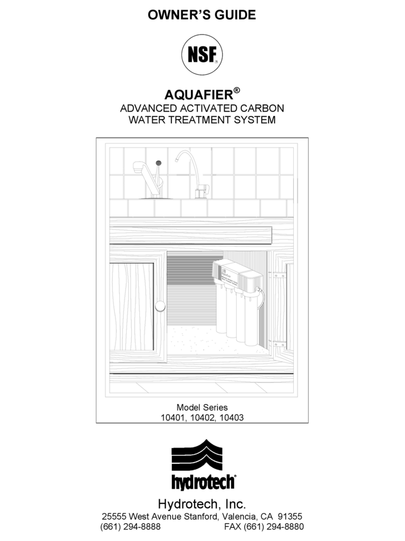 Hydrotech 10401 User manual
