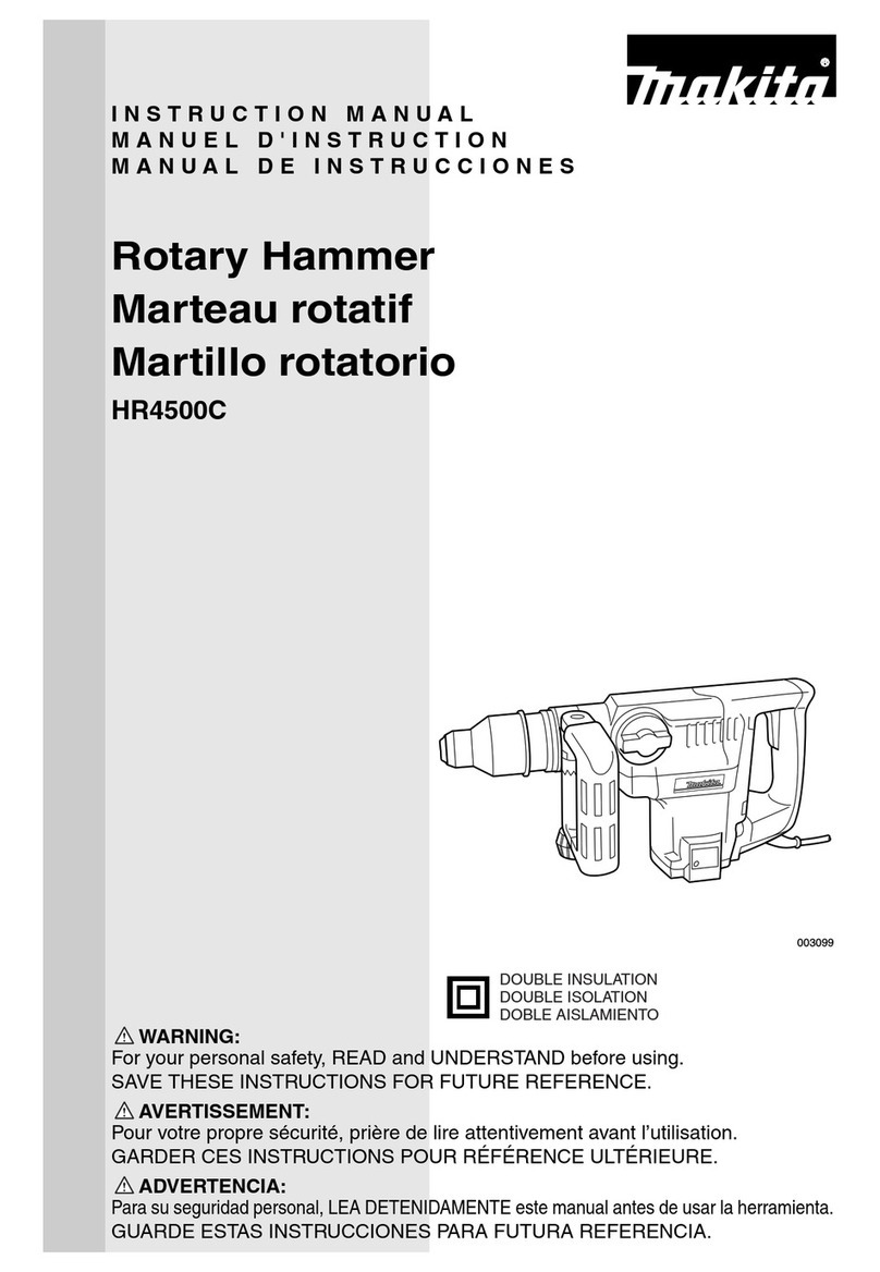 Makita HR4500C instruction manual