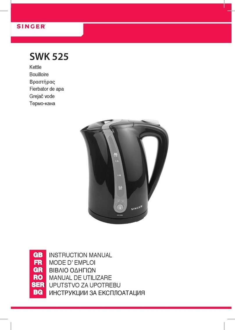 Singer SWK 525 User manual