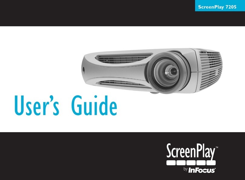 InFocus SP7205 User manual