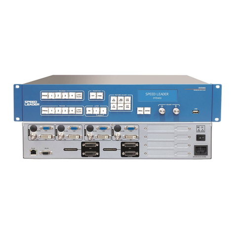SPEED LEADER DVX402 user manual