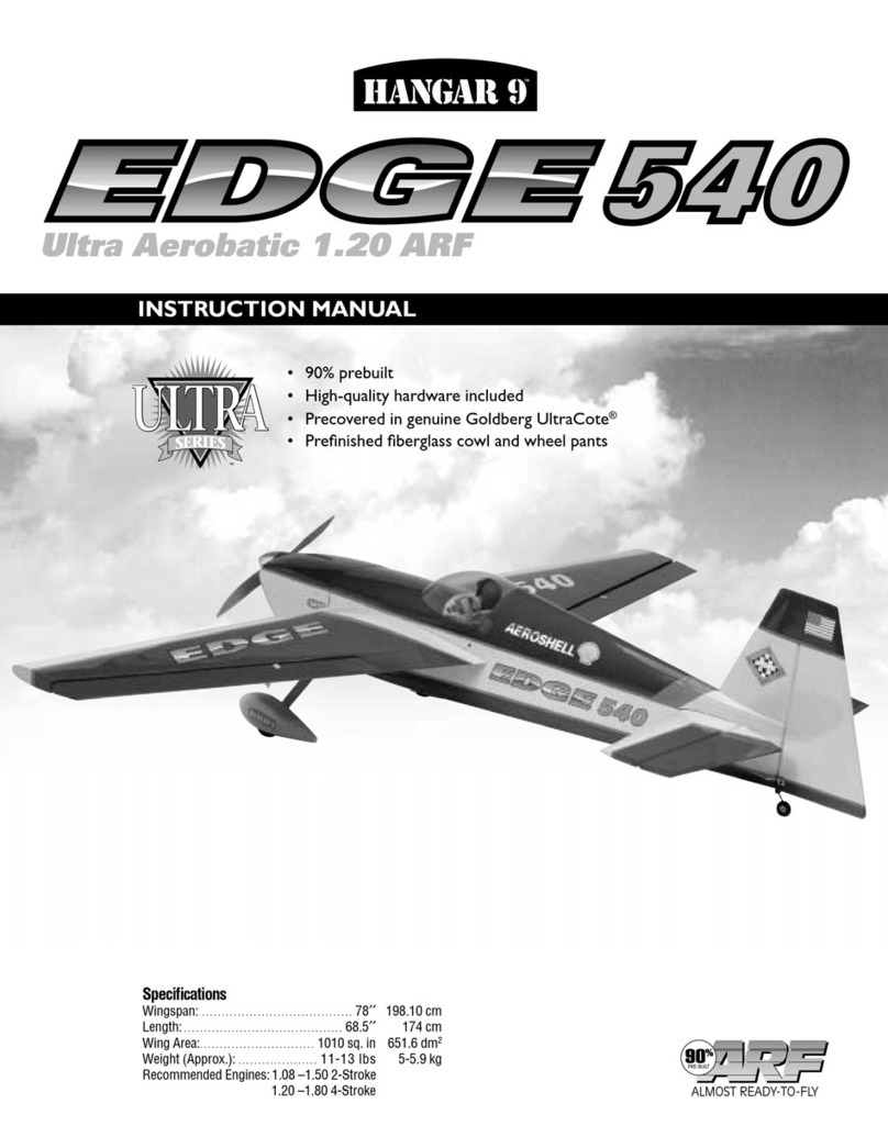 Hangar 9 EDGE 540 instruction manual Hangar 9 EDGE 540 instruction manual