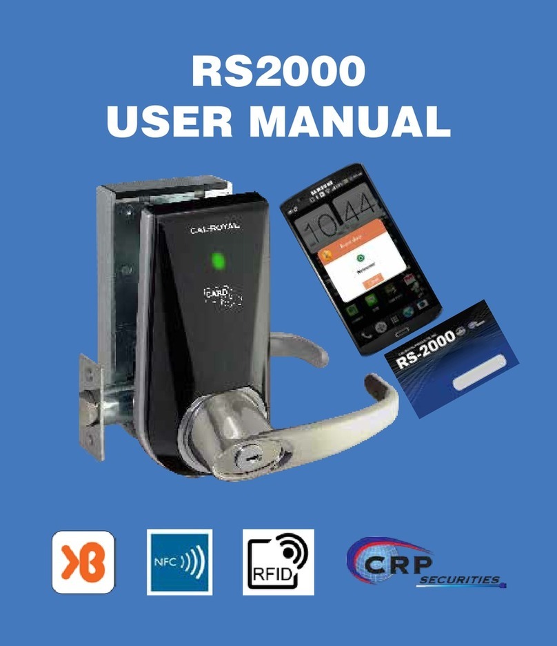 CRP Securities rs2000 user manual