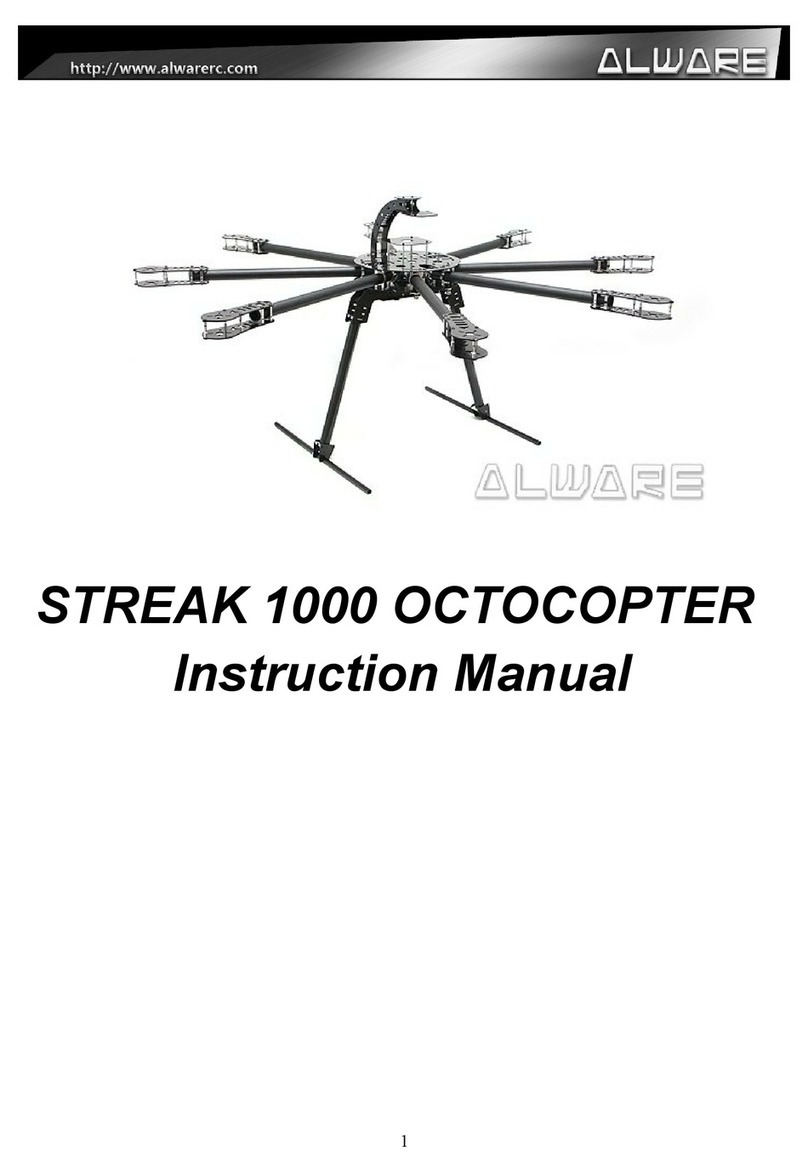 Alware STREAK 1000 instruction manual
