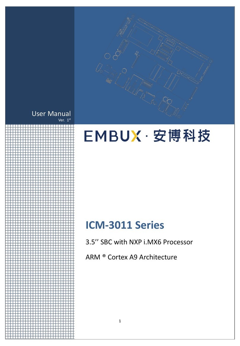 Embux ICM-3011 Series User manual