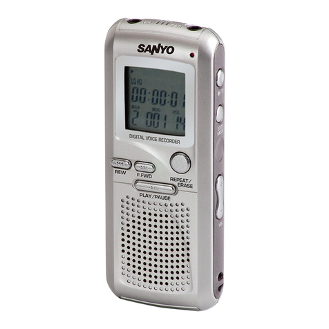 Sanyo ICR-NT300 instruction manual