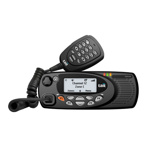 Tait TM9300 DMR User manual