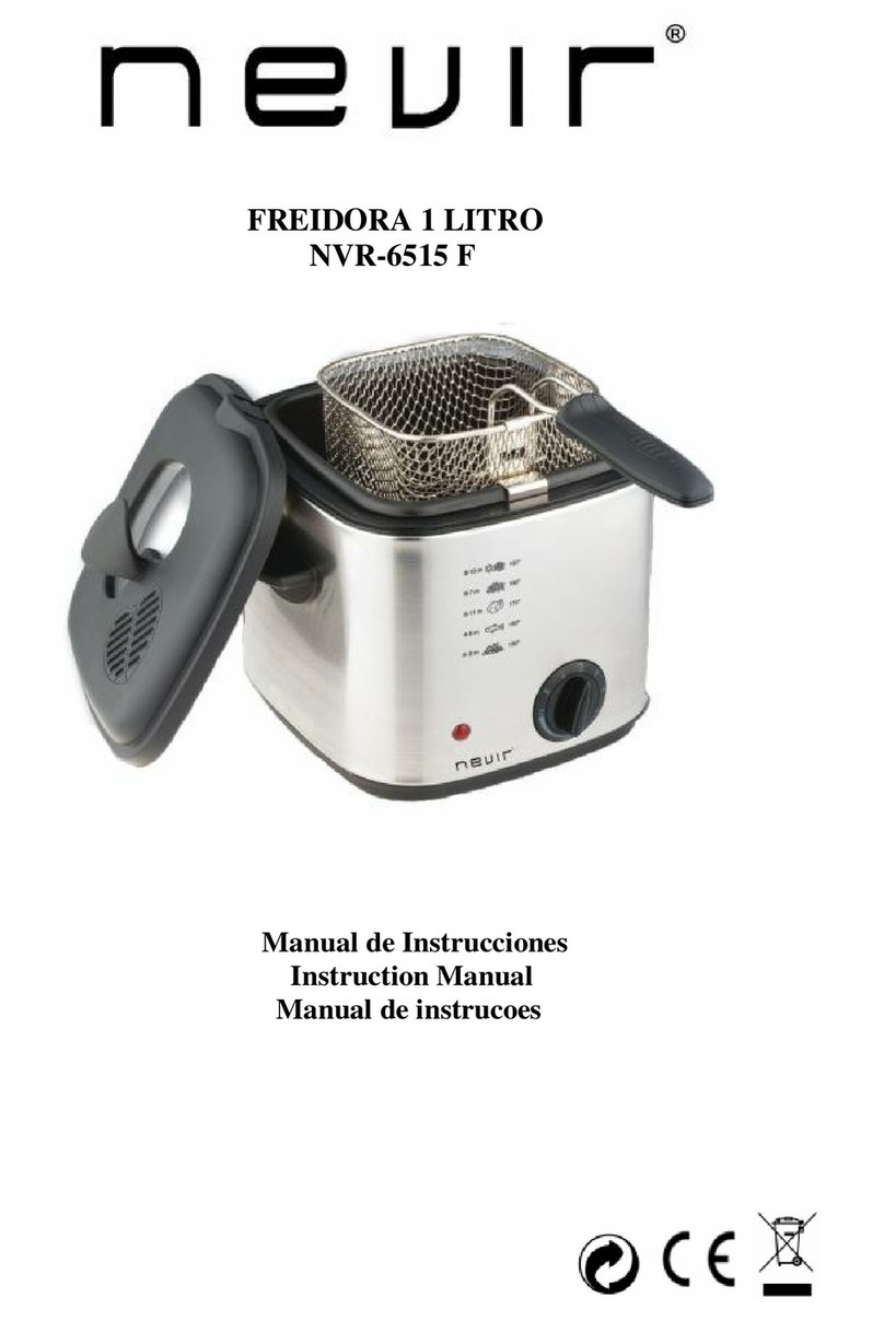 Nevir NVR-6515 F instruction manual