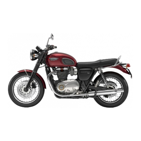Triumph Bonneville T120 User manual Triumph Bonneville T120 User manual