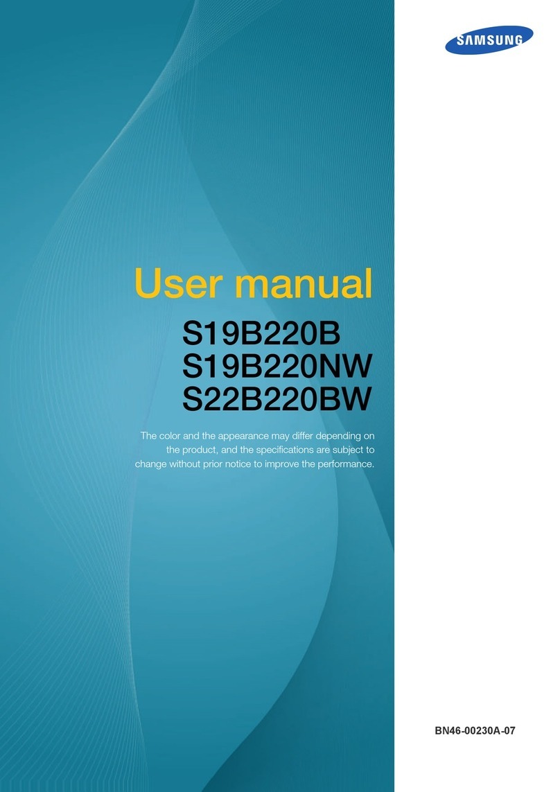 Samsung SyncMaster S19B220NW User manual