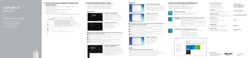 Dell Inspiron 14 3000 Series User manual