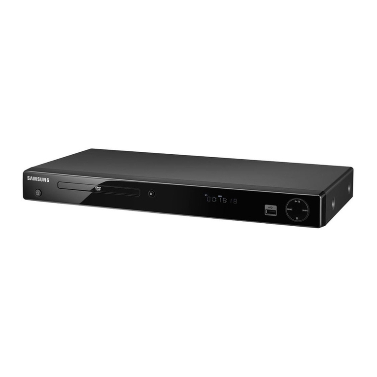 Samsung DVD-1080P9 User manual
