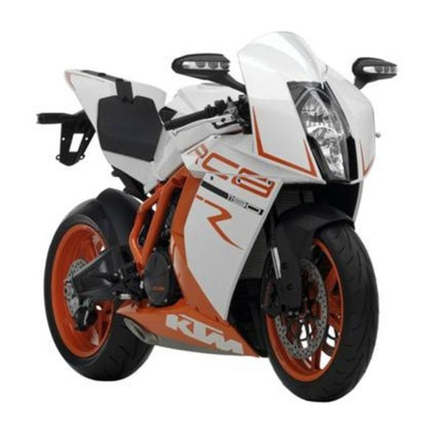 KTM 1190 RC8 R USA User manual