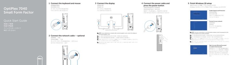 Dell OptiPlex 7040 User manual