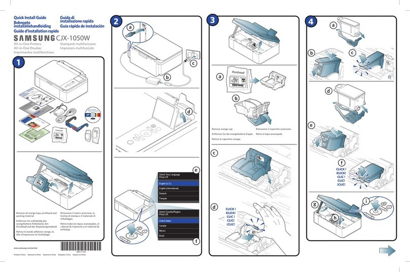 Samsung CJX-1050W User manual