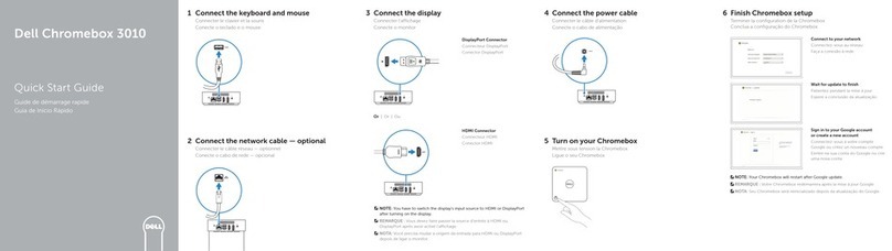 Dell Chromebox 3010 User manual