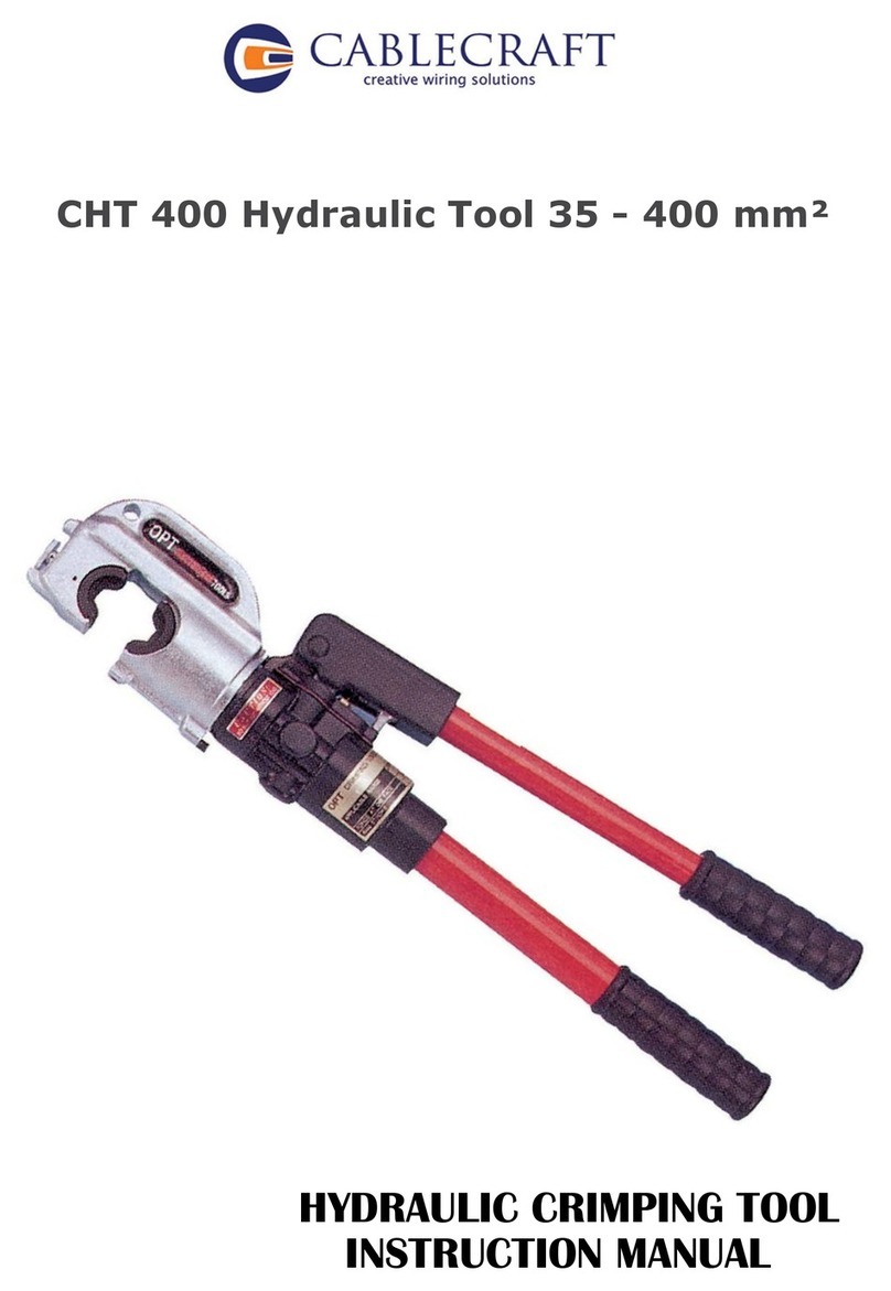 Cablecraft CHT 400 instruction manual
