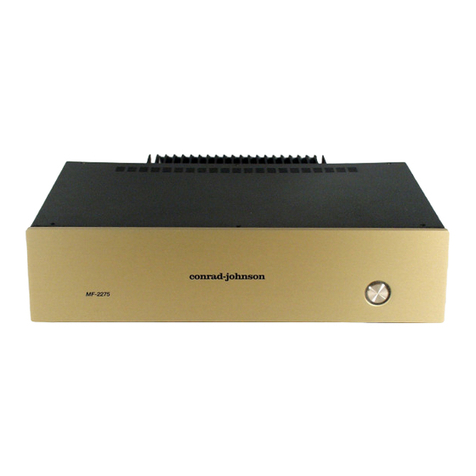 Conrad-Johnson MF2275 User manual