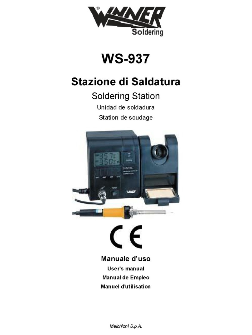 Melchioni WS-937 user manual