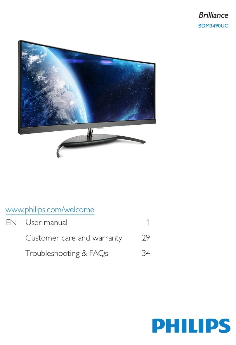 Philips BDM3490UC User manual