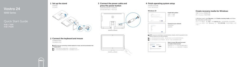 Dell Inspiron 24 5000 Series User manual