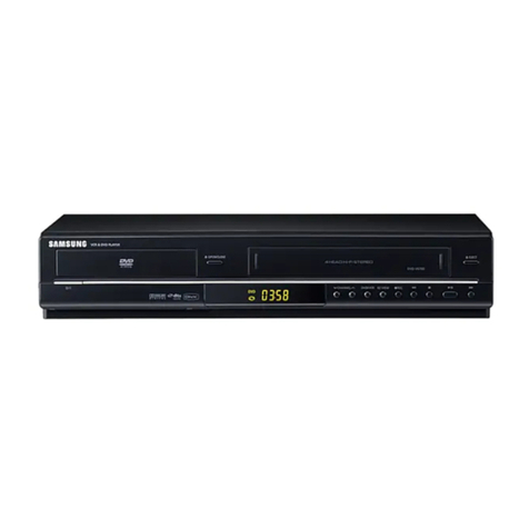 Samsung DVD V6700 - DVD/VCR User manual