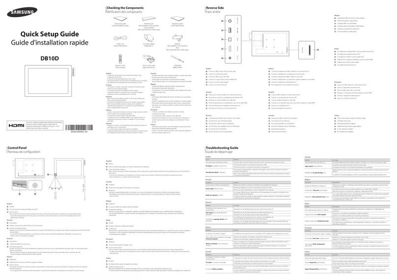 Samsung DB10D User manual