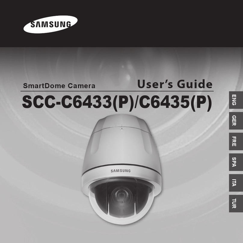 Samsung SCC-C6433(P) User manual