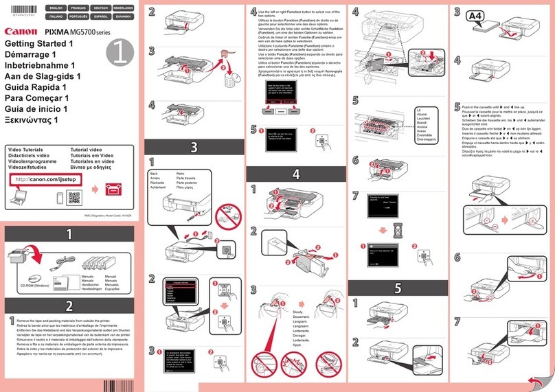 Canon MG5700 Series User manual Canon MG5700 Series User manual