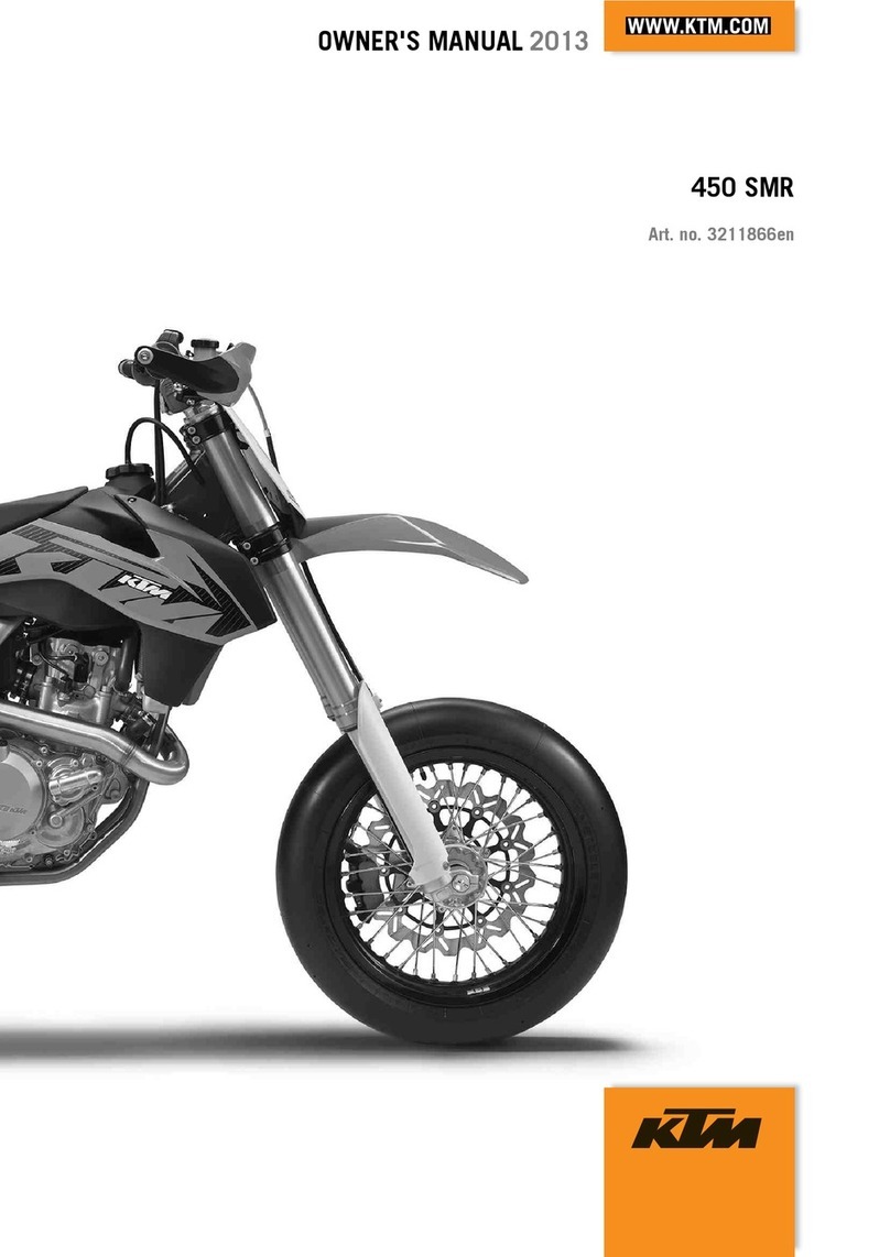 KTM 450 SMR User manual