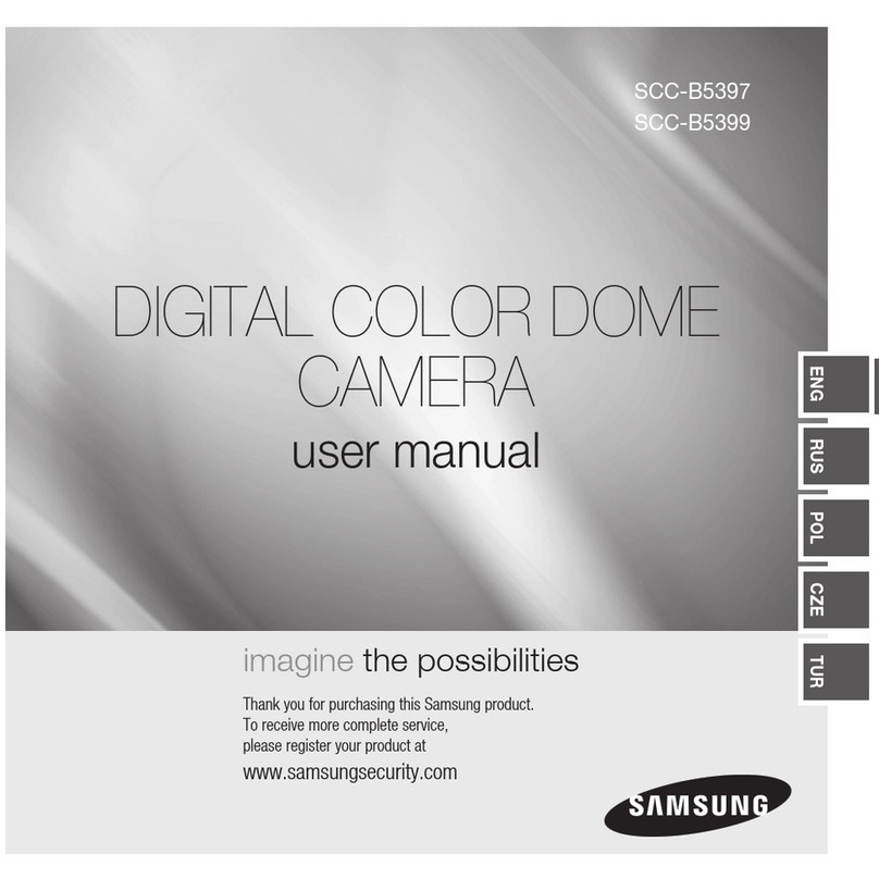 Samsung SCC-B5397 User manual