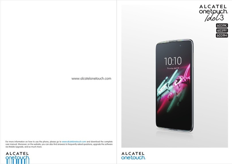 Alcatel ONETOUCH iDol 3 6039K User manual