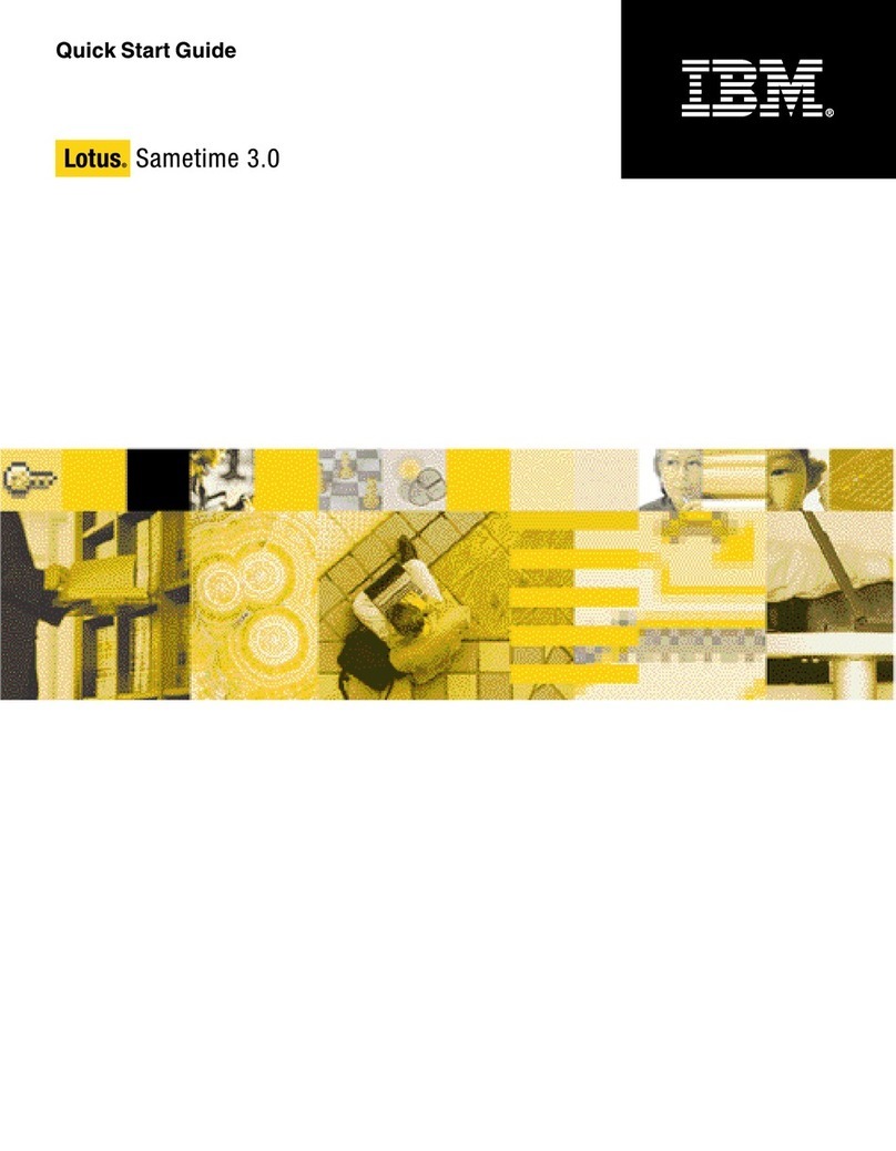 IBM Lotus Sametime 3.0 User manual