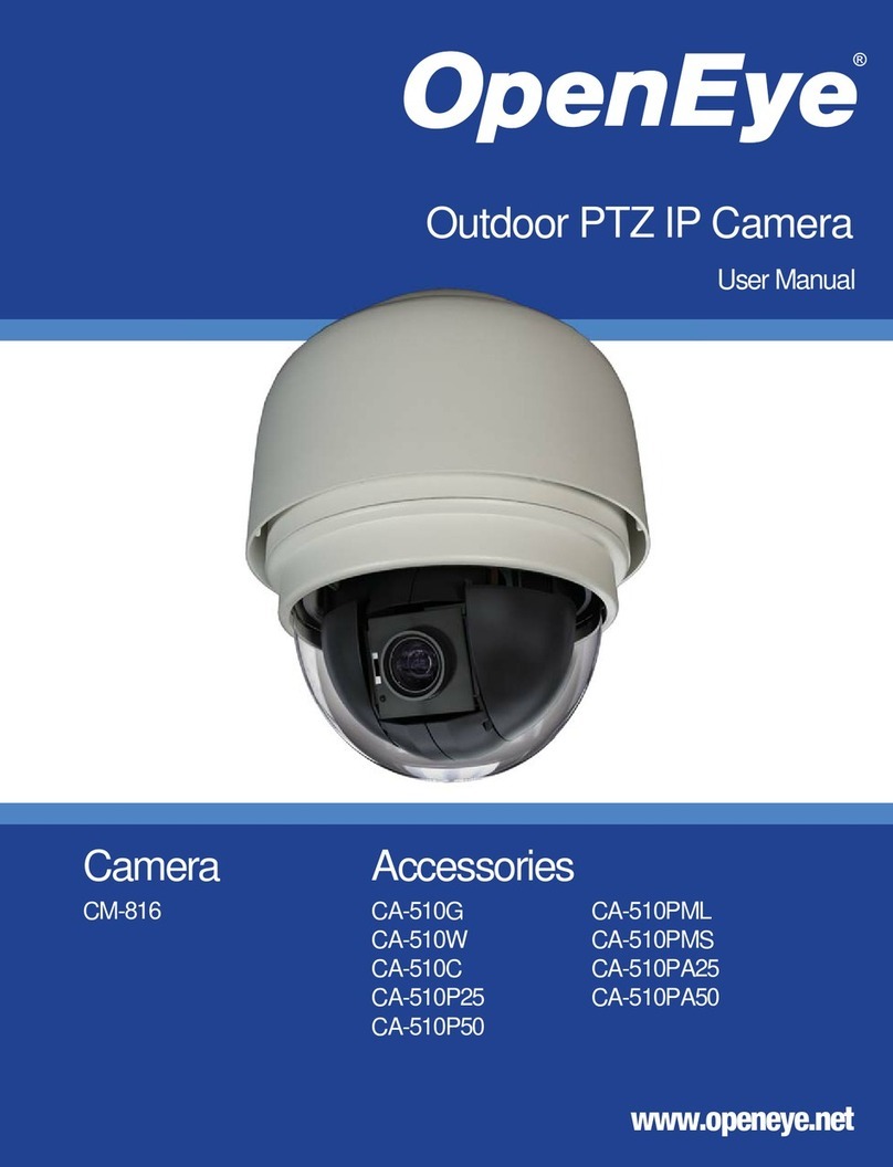 OpenEye CM-816 User manual