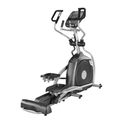 Spirit XE395 Elliptical owner's manual
