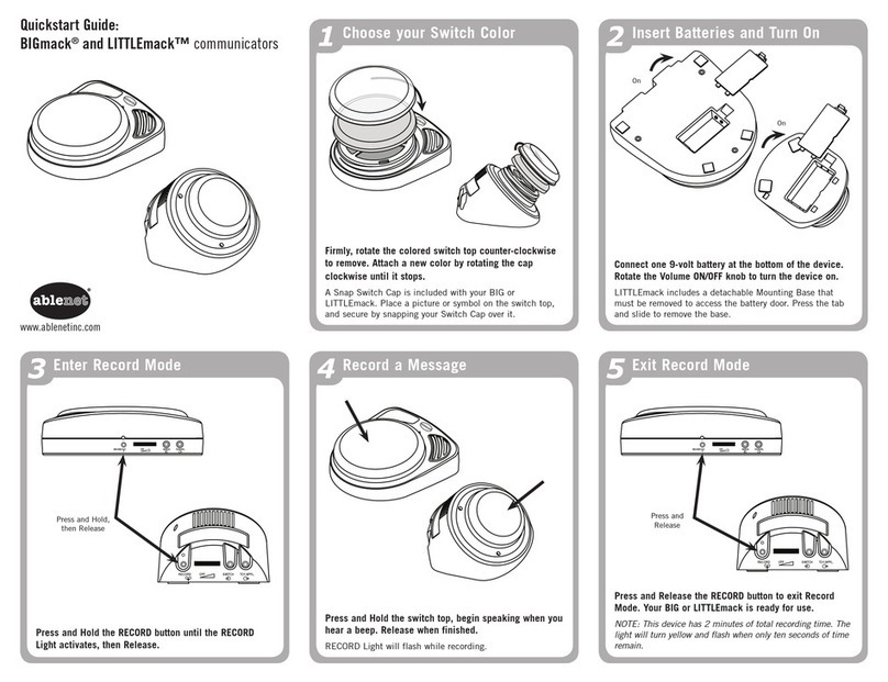 AbleNet BIGmack User manual