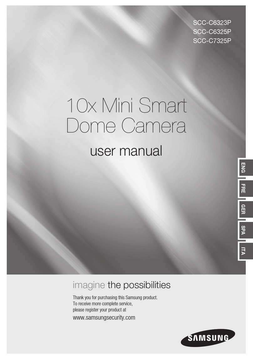 Samsung SCC-C6323P User manual