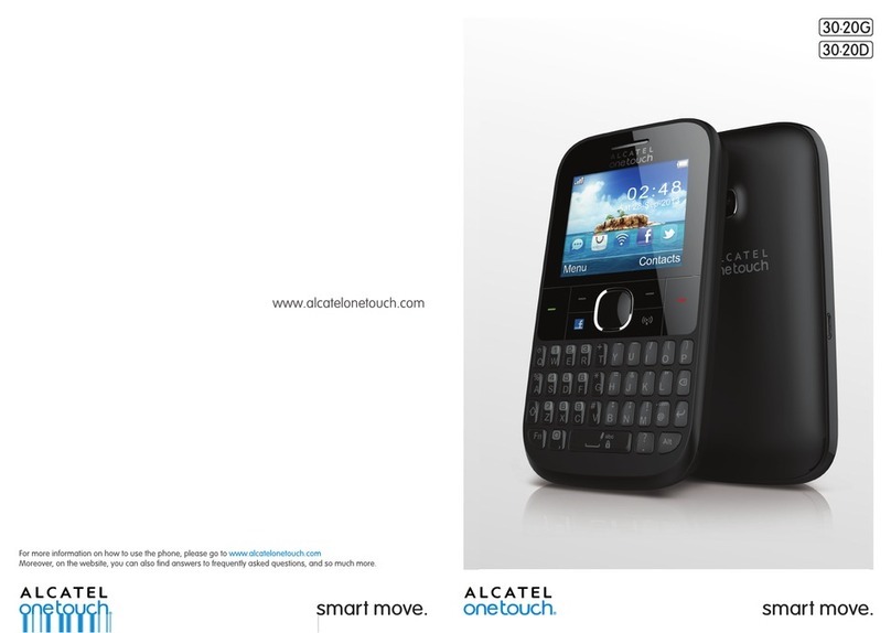Alcatel 3020G User manual